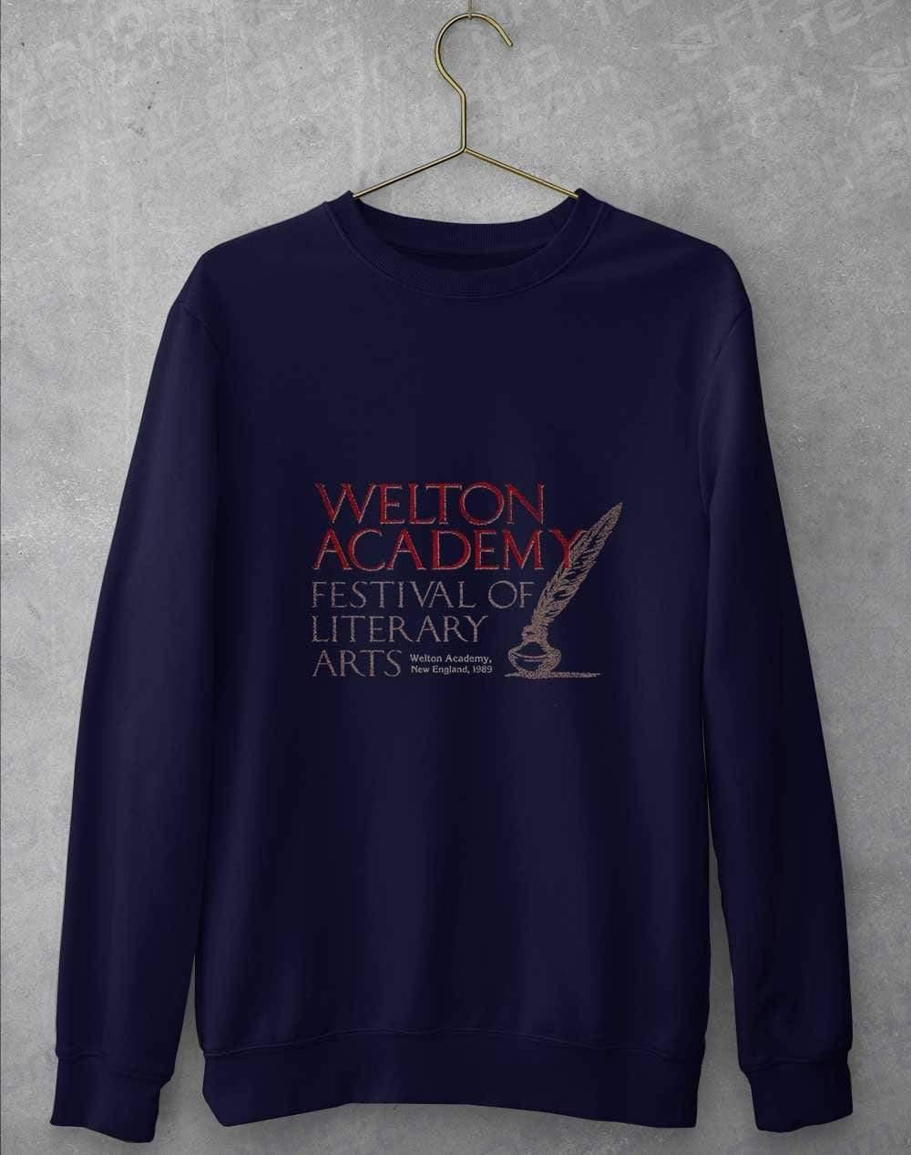 Welton Academy Sweatshirt S / Oxford Navy  - Off World Tees