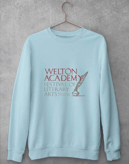 Welton Academy Sweatshirt S / Sky Blue  - Off World Tees