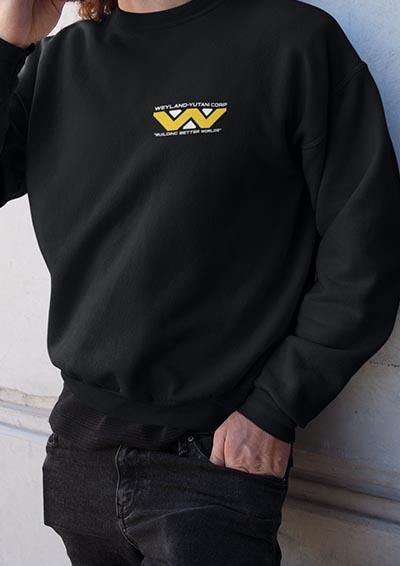 Weyland Yutani Classic Logo Pocket Print Sweatshirt  - Off World Tees