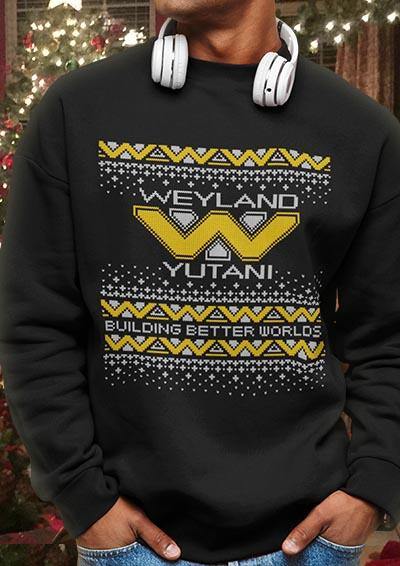 Weyland Yutani Festive Knitted-Look Sweathirt  - Off World Tees