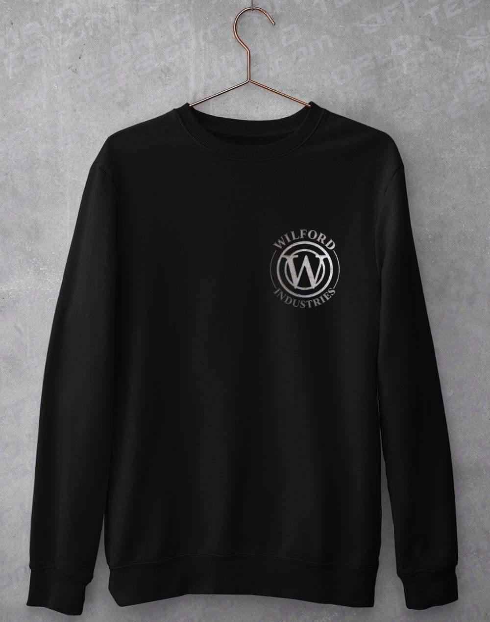 Wilford Industries Pocket Print Sweatshirt S / Black  - Off World Tees