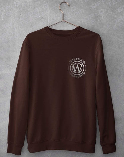 Wilford Industries Pocket Print Sweatshirt S / Hot Chocolate  - Off World Tees
