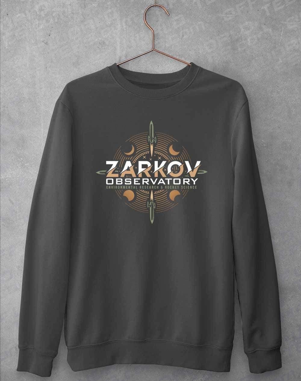 Zarkov Observatory Sweatshirt S / Charcoal  - Off World Tees