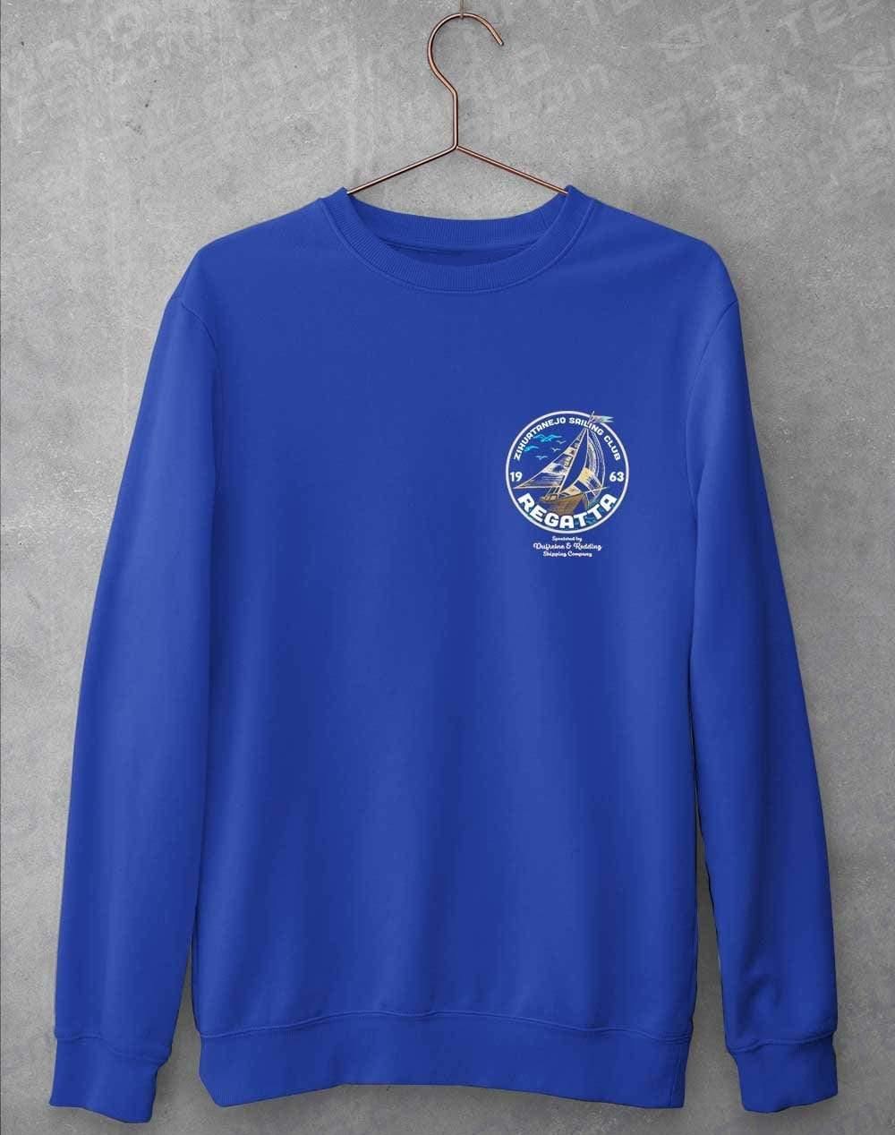 Zihuatanejo Sailing Regatta 1963 Sweatshirt S / Royal Blue  - Off World Tees