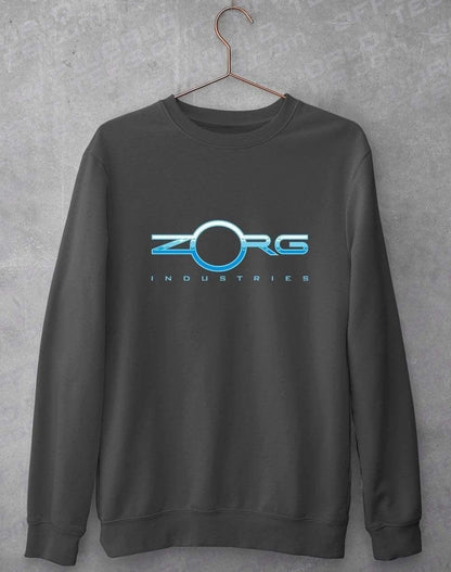 Zorg Industries Sweatshirt S / Charcoal  - Off World Tees