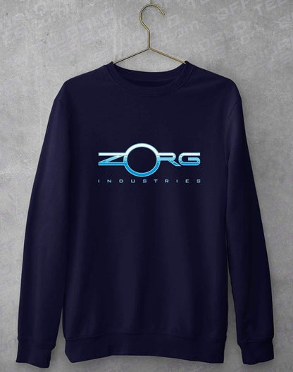 Zorg Industries Sweatshirt S / Navy  - Off World Tees