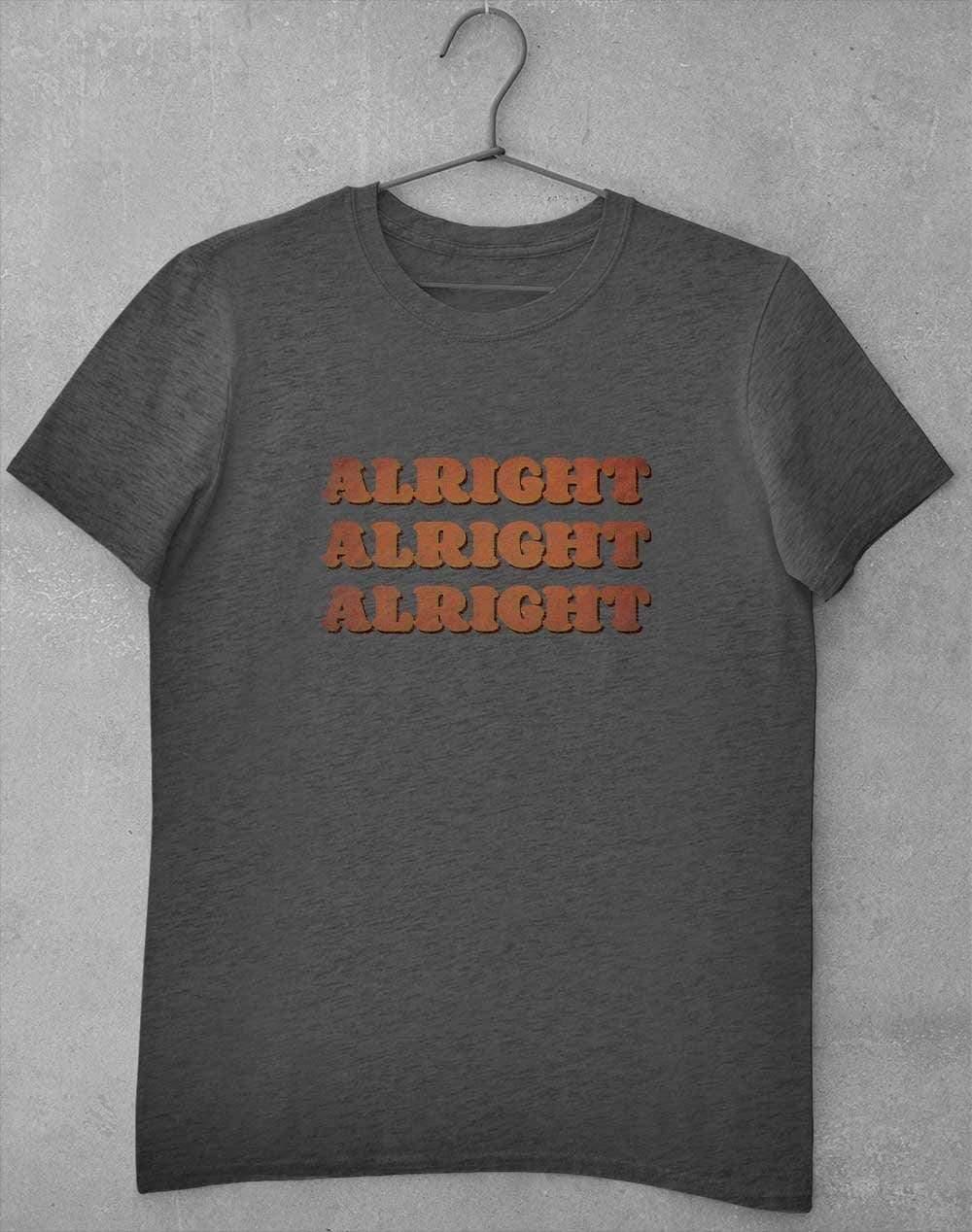 Alright Alright Alright T-Shirt S / Dark Heather  - Off World Tees