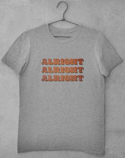 Alright Alright Alright T-Shirt S / Heather Grey  - Off World Tees