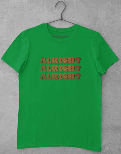Alright Alright Alright T-Shirt S / Irish Green  - Off World Tees