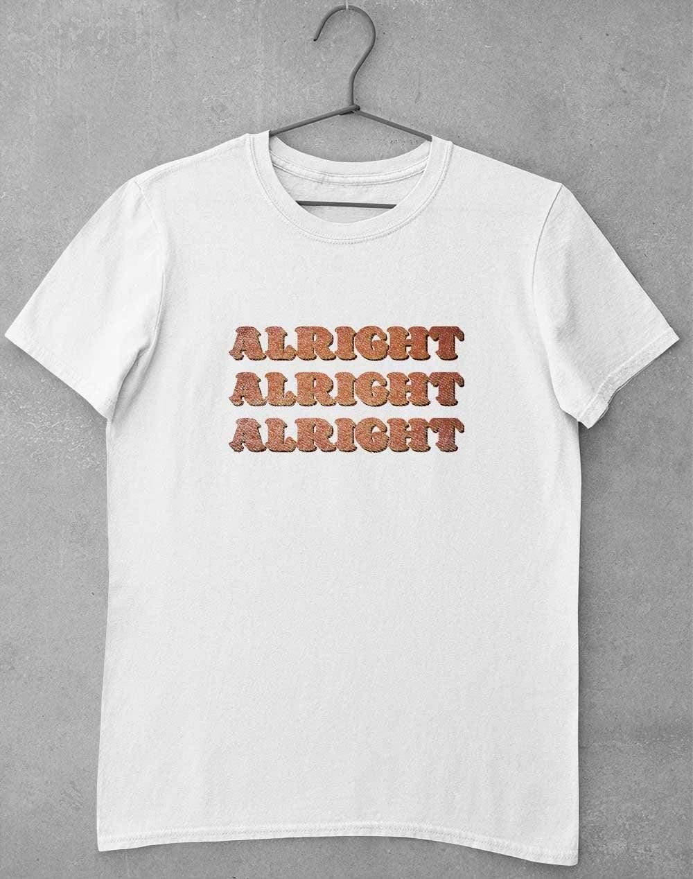 Alright Alright Alright T-Shirt S / White  - Off World Tees