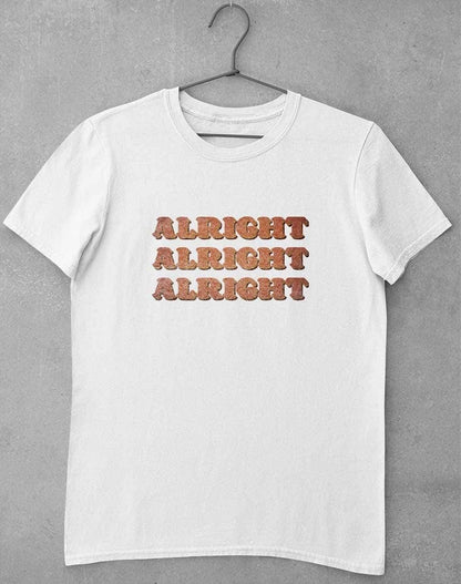 Alright Alright Alright T-Shirt S / White  - Off World Tees