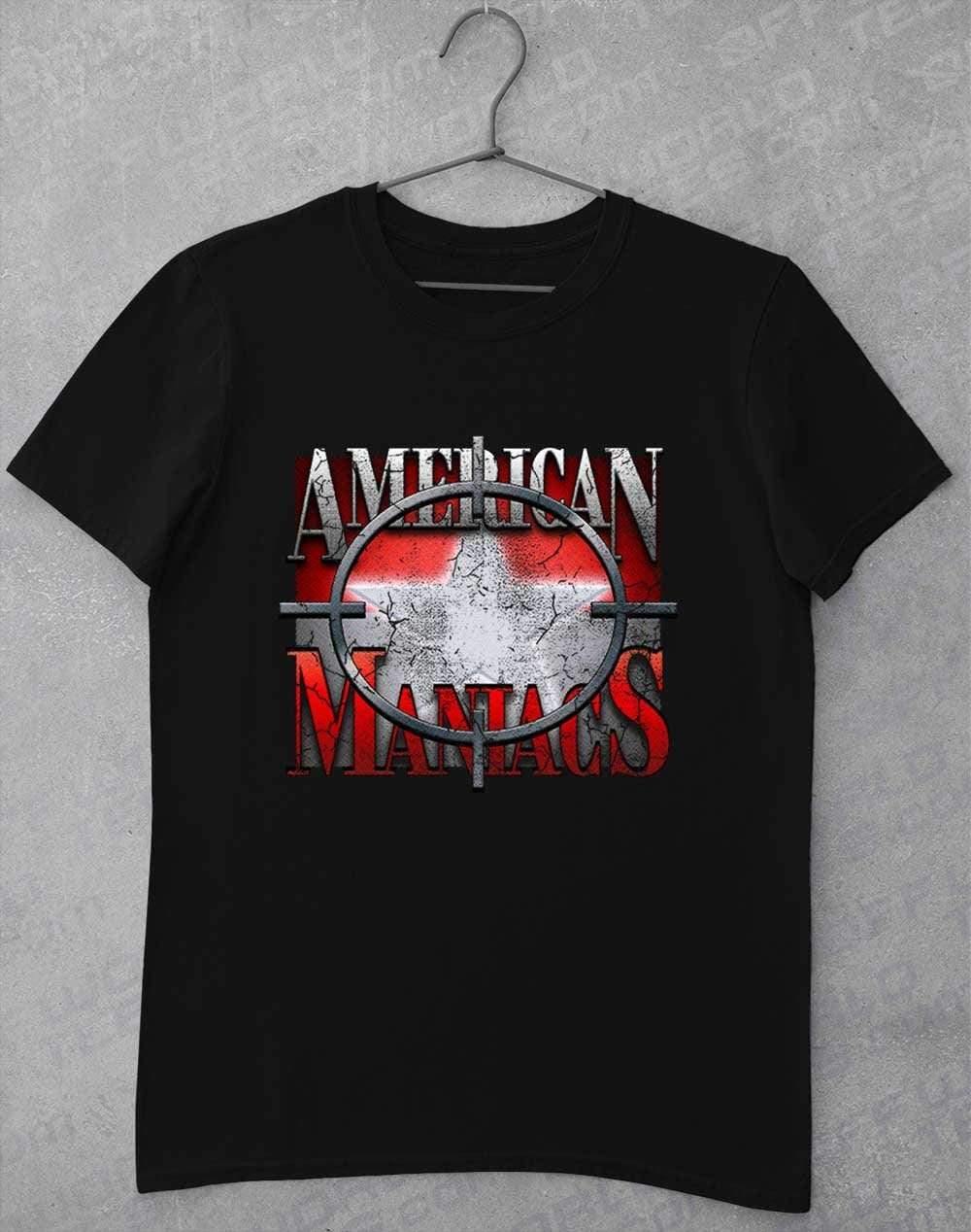 American Maniacs - T-Shirt S / Black  - Off World Tees