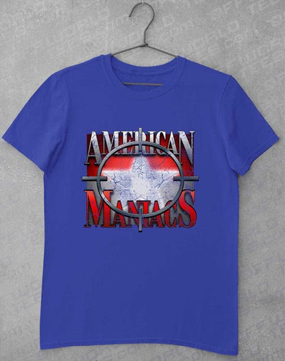 American Maniacs - T-Shirt S / Royal  - Off World Tees