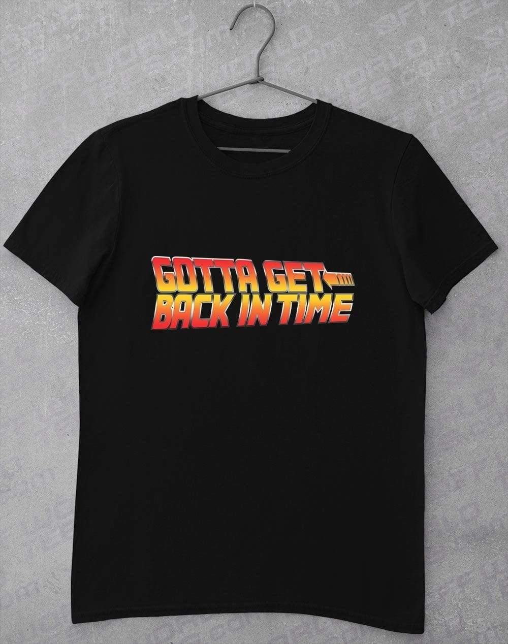Back in Time T-Shirt L / Black  - Off World Tees