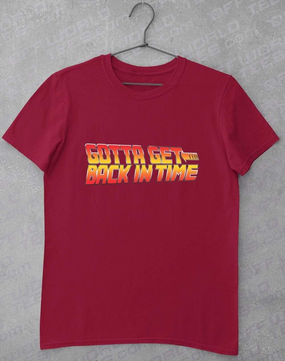 Back in Time T-Shirt S / Cardinal Red  - Off World Tees