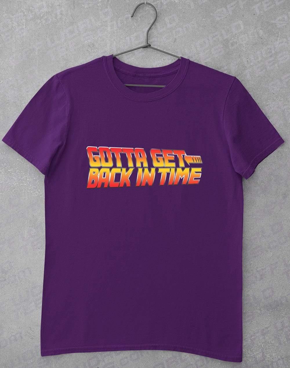 Back in Time T-Shirt S / Purple  - Off World Tees