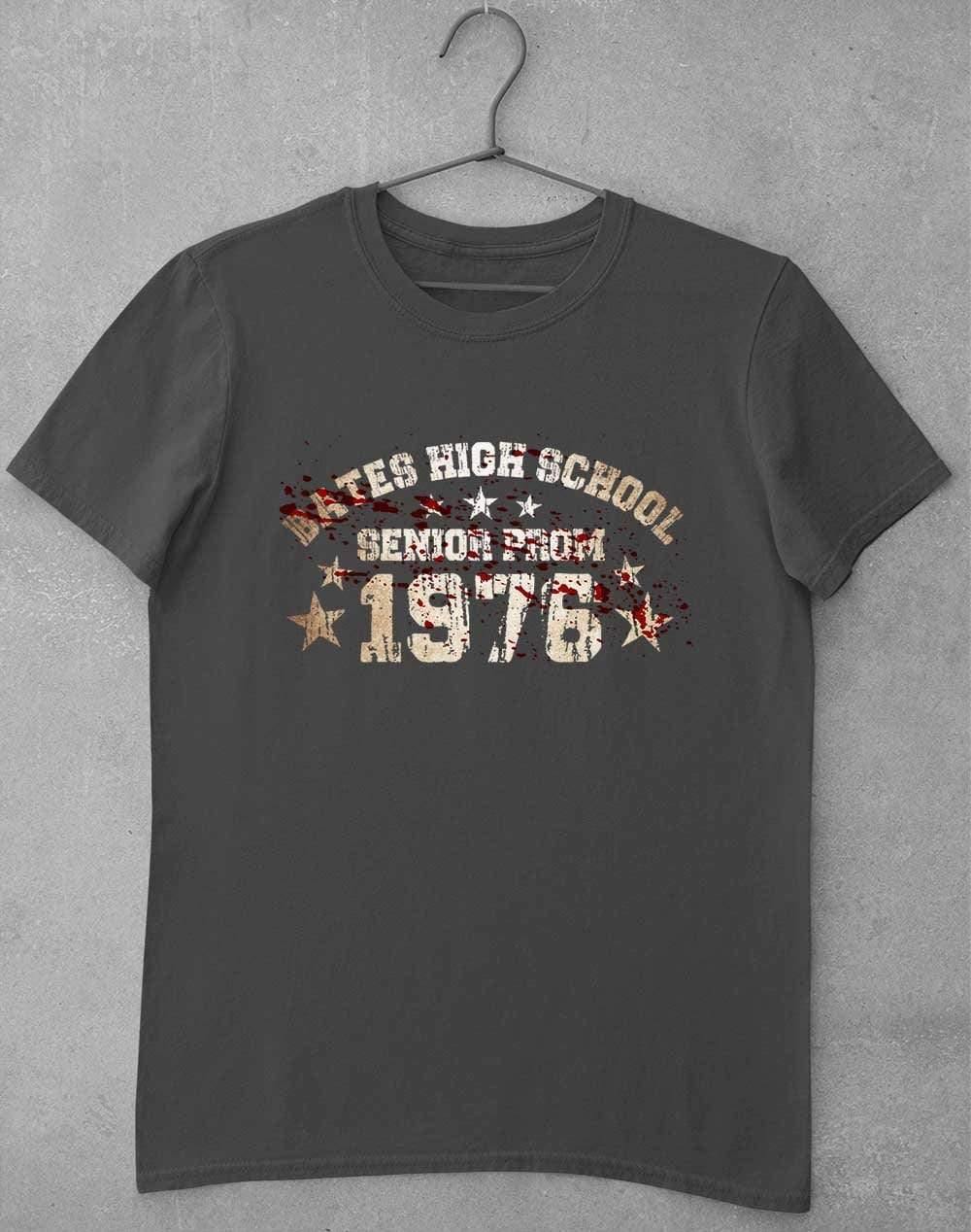 Bates High School Prom 1976 T-Shirt S / Charcoal  - Off World Tees