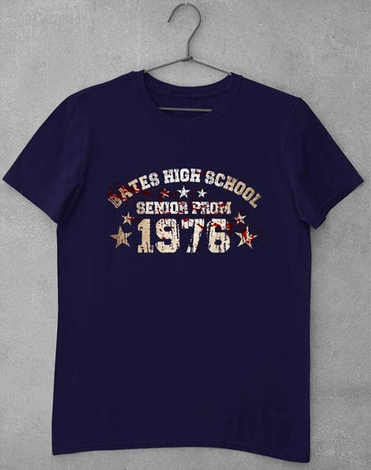 Bates High School Prom 1976 T-Shirt S / Navy  - Off World Tees