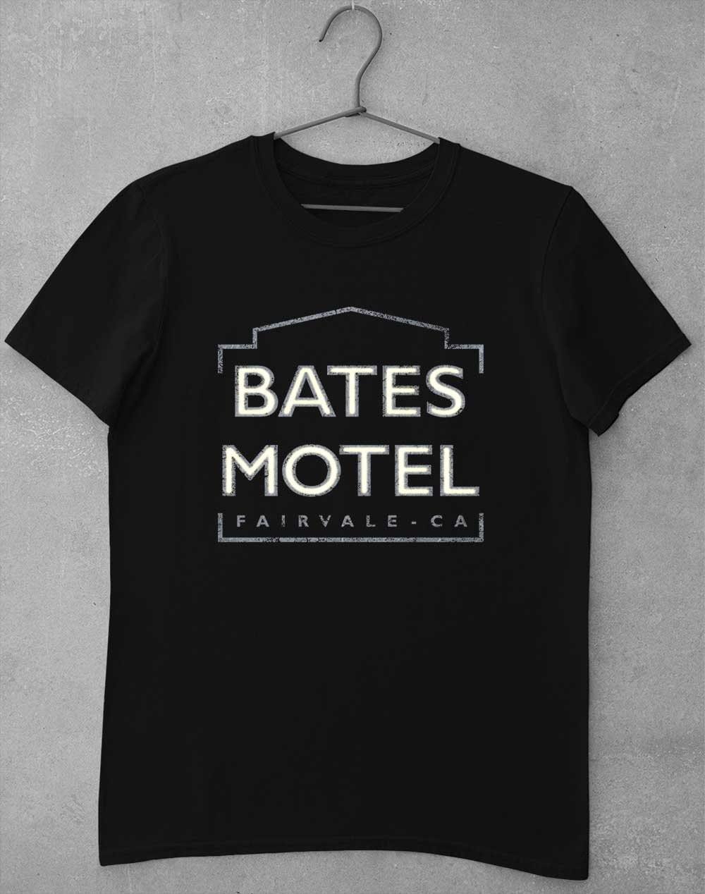Bates Motel Sign T-Shirt S / Black  - Off World Tees