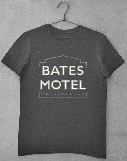 Bates Motel Sign T-Shirt S / Dark Heather  - Off World Tees