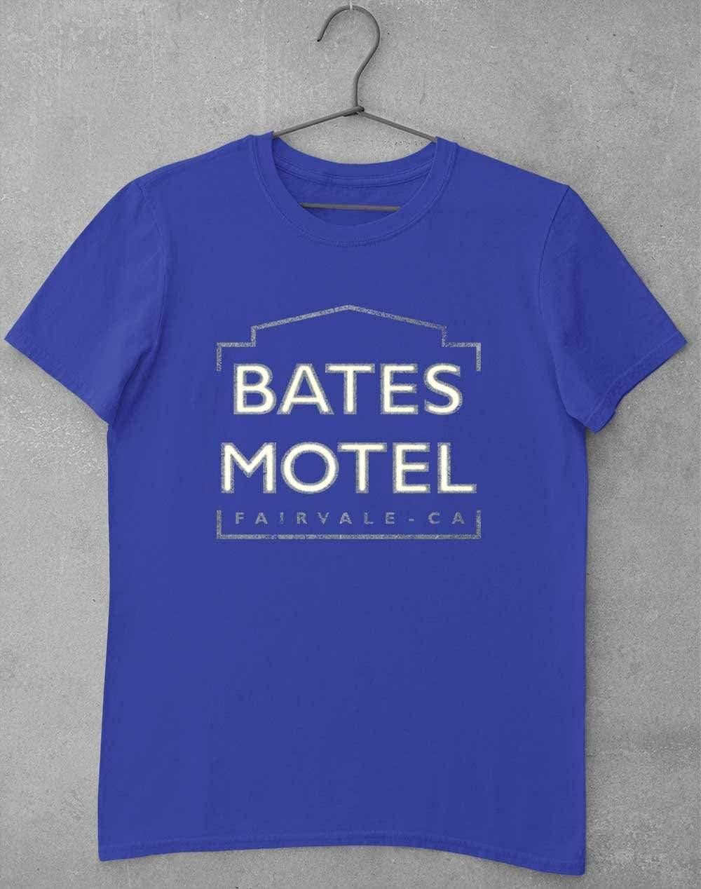 Bates Motel Sign T-Shirt S / Royal  - Off World Tees