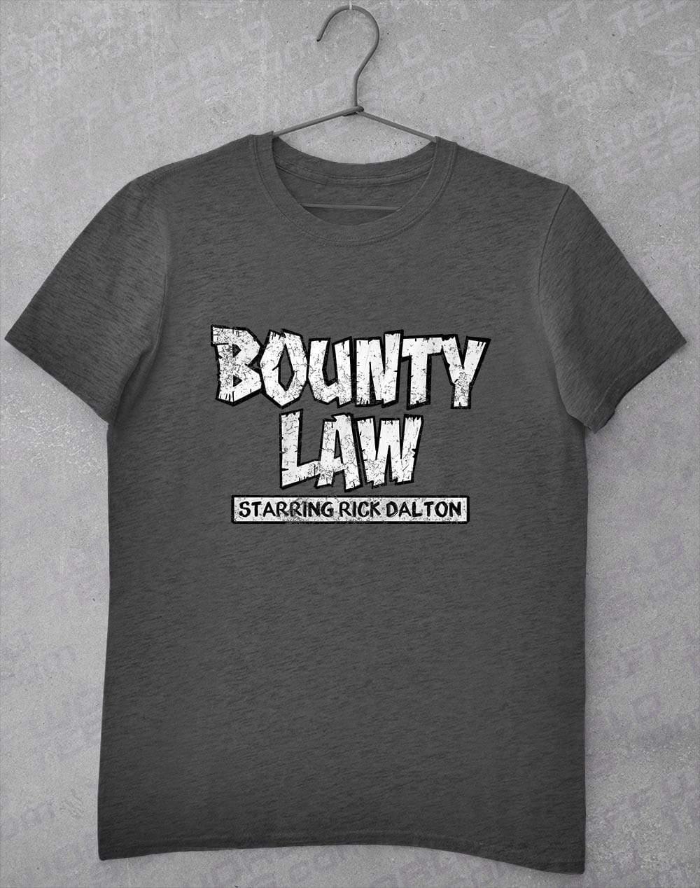 Bounty Law T Shirt L / Dark Heather  - Off World Tees