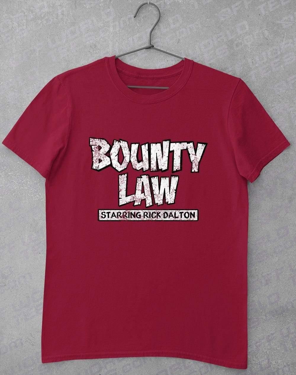 Bounty Law T Shirt S / Cardinal Red  - Off World Tees