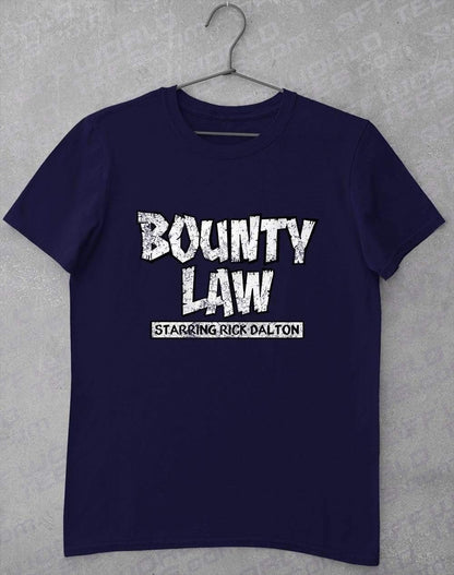 Bounty Law T Shirt S / Navy  - Off World Tees