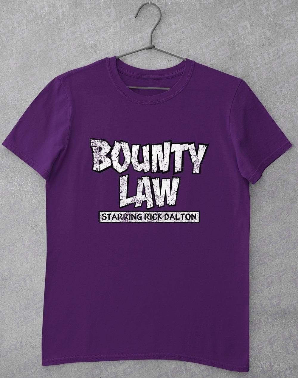 Bounty Law T Shirt S / Purple  - Off World Tees
