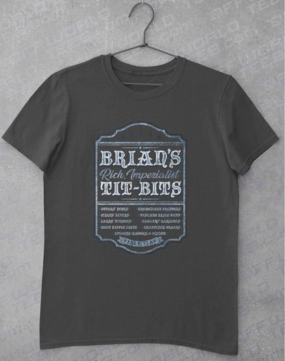 Brian's Tit-Bits T-Shirt S / Charcoal  - Off World Tees