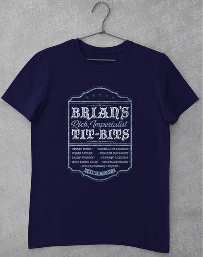 Brian's Tit-Bits T-Shirt S / Navy  - Off World Tees