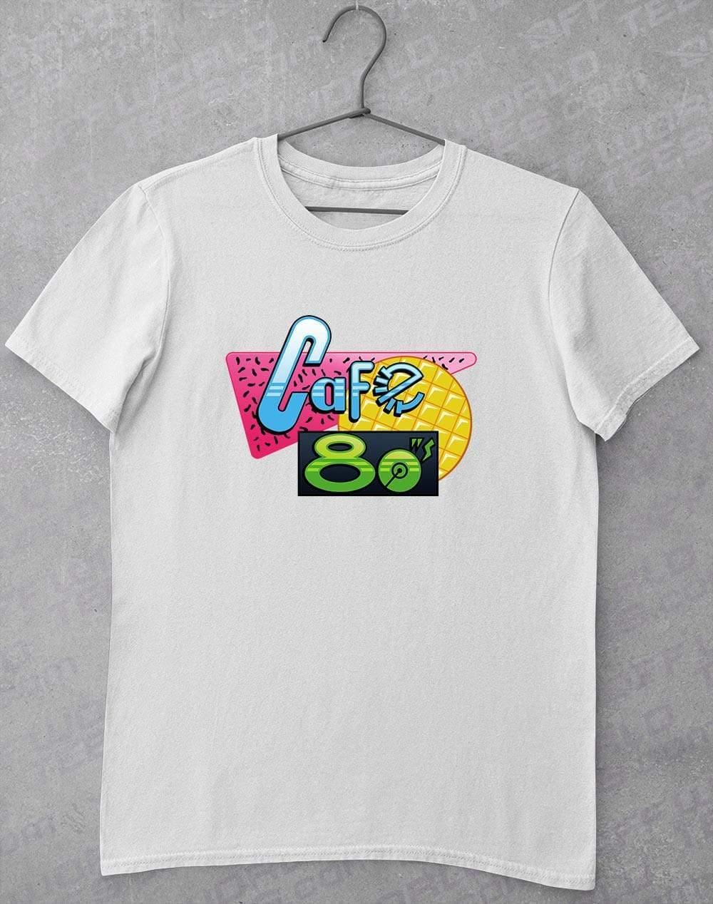 Cafe 80's T-Shirt S / White  - Off World Tees