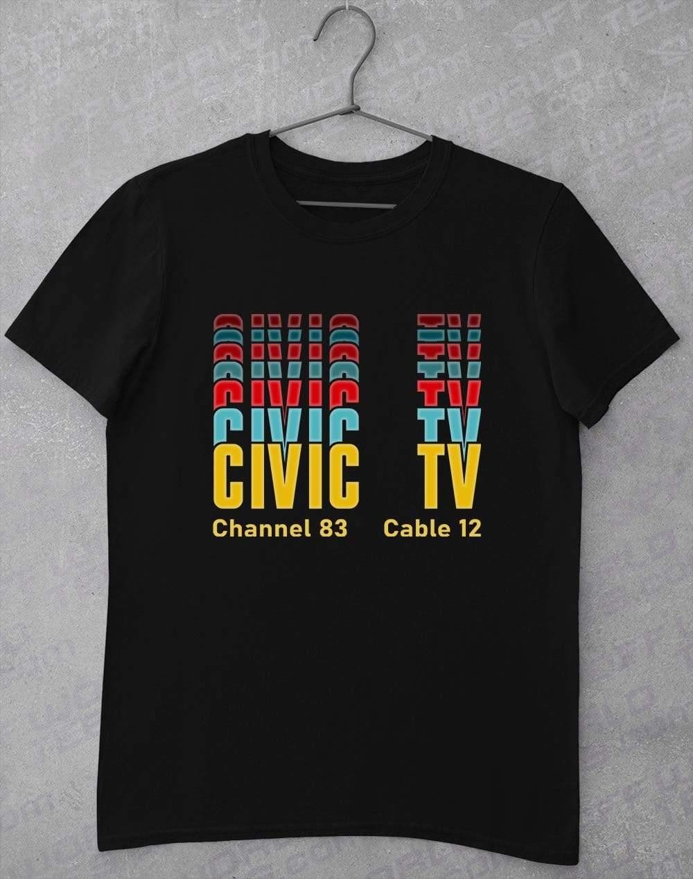 Civic TV T-Shirt S / Black  - Off World Tees
