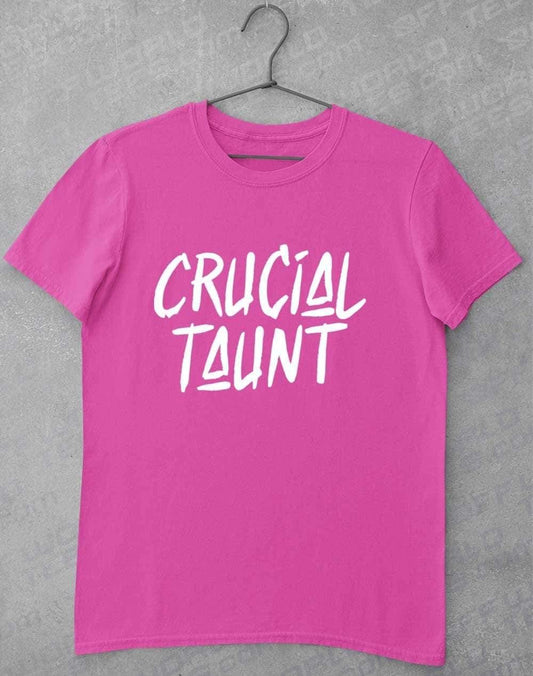 Crucial Taunt T-Shirt S / Azalea  - Off World Tees
