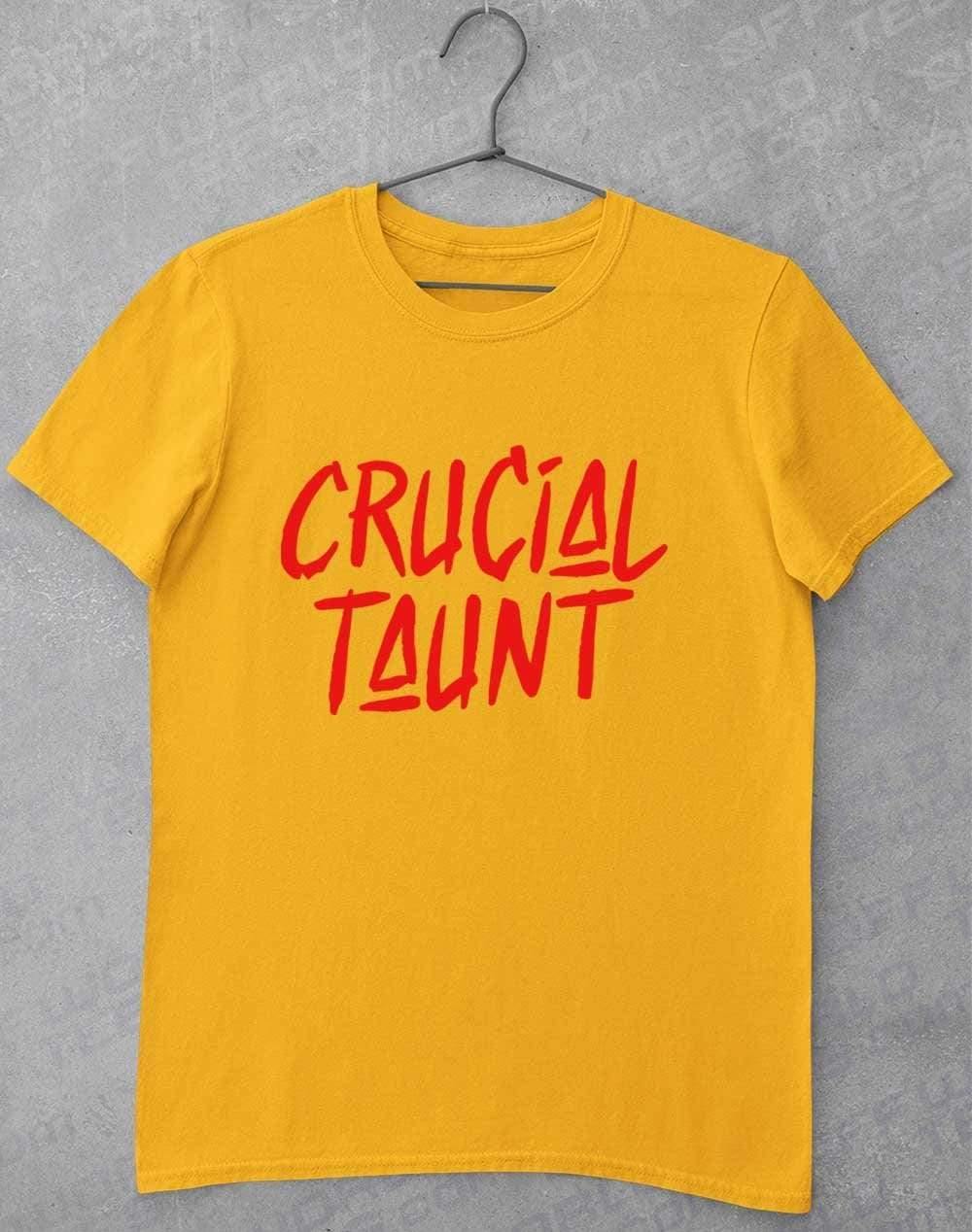 Crucial Taunt T-Shirt S / Gold  - Off World Tees