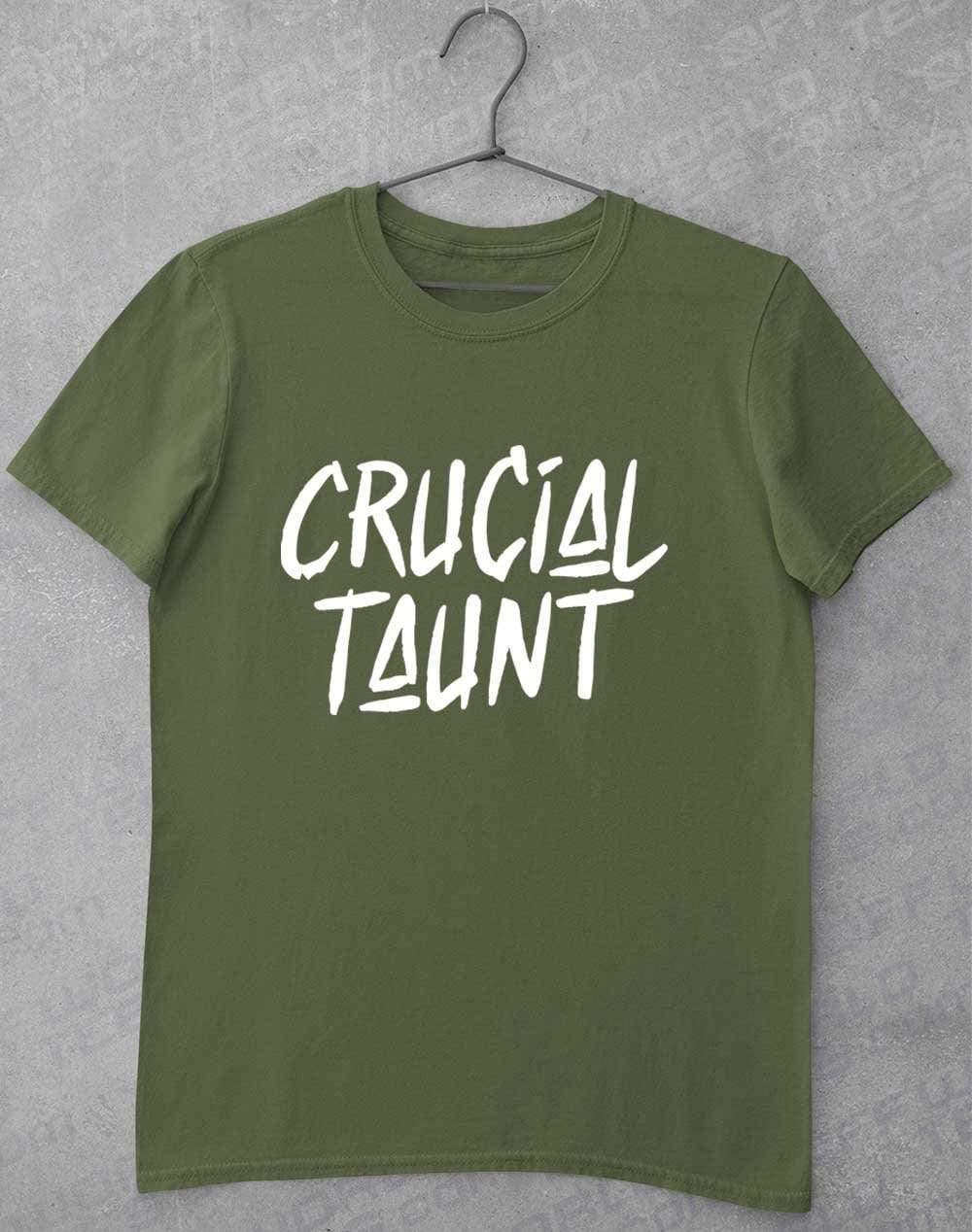 Crucial Taunt T-Shirt S / Military Green  - Off World Tees