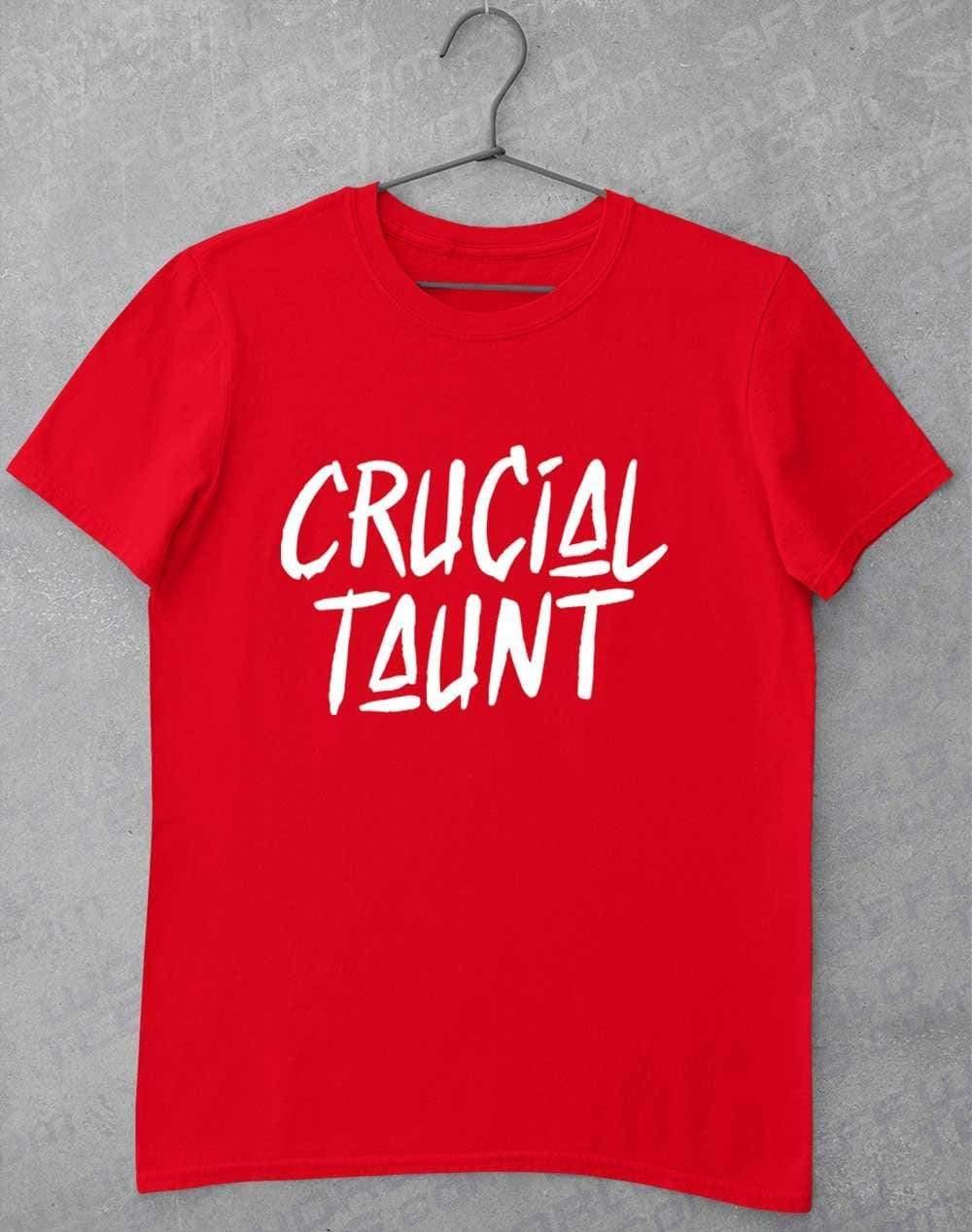 Crucial Taunt T-Shirt S / Red  - Off World Tees
