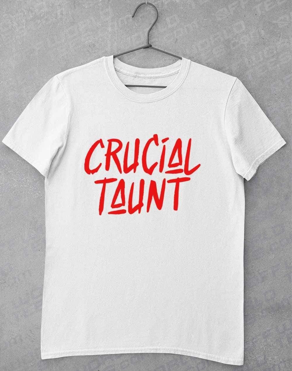 Crucial Taunt T-Shirt S / White  - Off World Tees