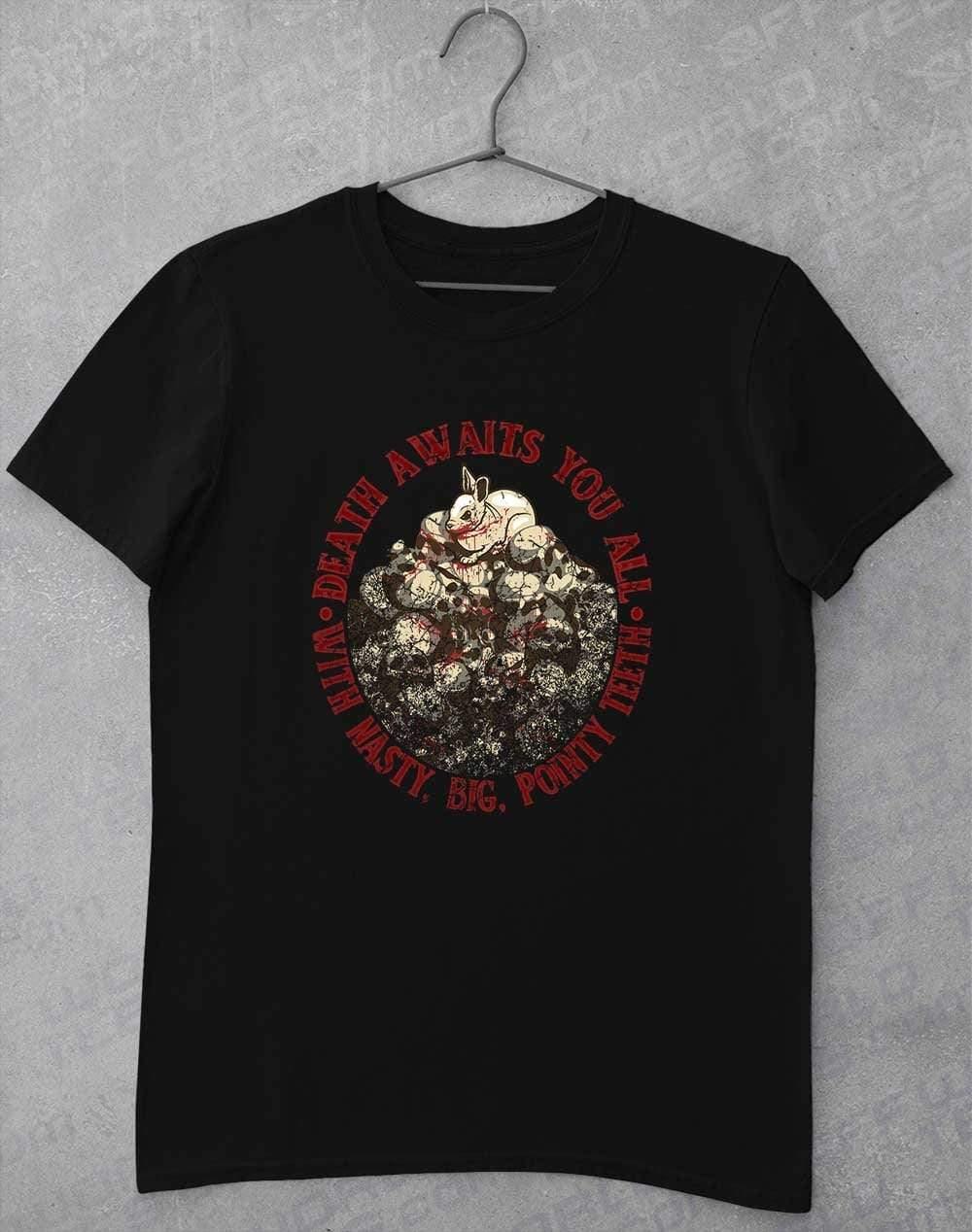 Death Awaits You T-Shirt S / Black  - Off World Tees