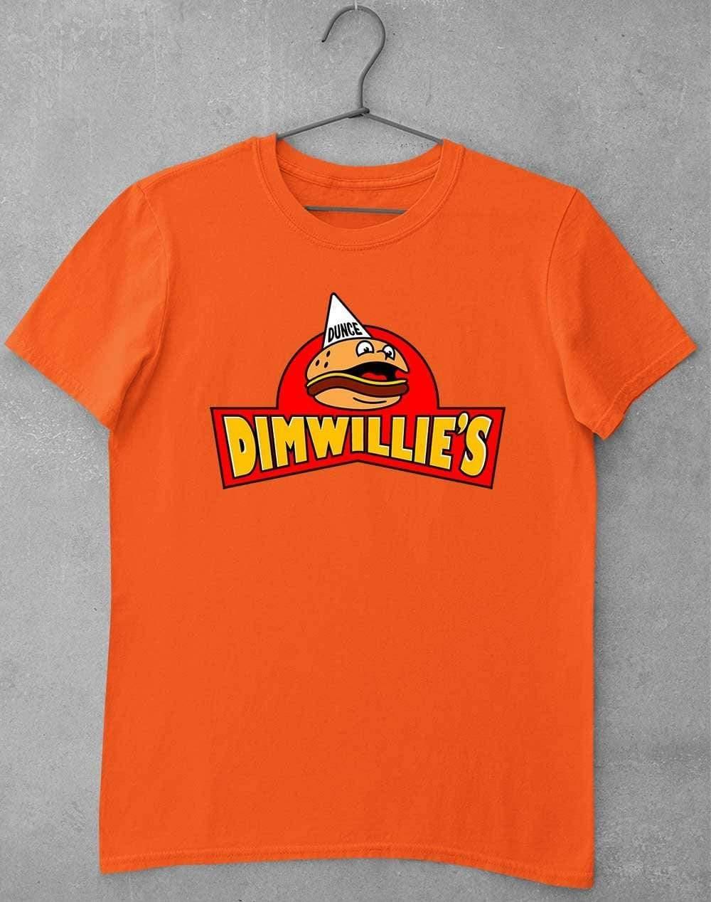 Dimwillies T-Shirt S / Orange  - Off World Tees