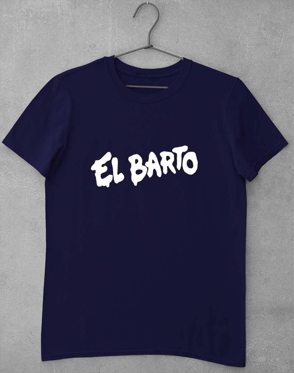 El Barto Tag T-Shirt S / Navy  - Off World Tees