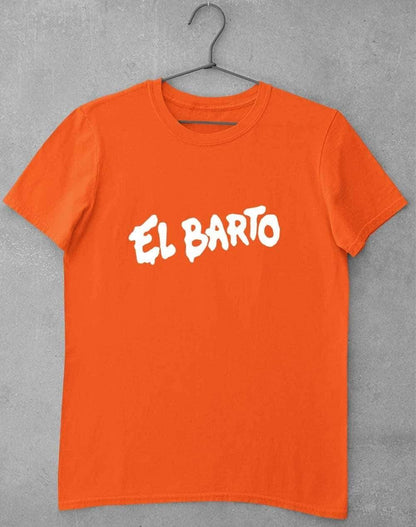 El Barto Tag T-Shirt S / Orange  - Off World Tees
