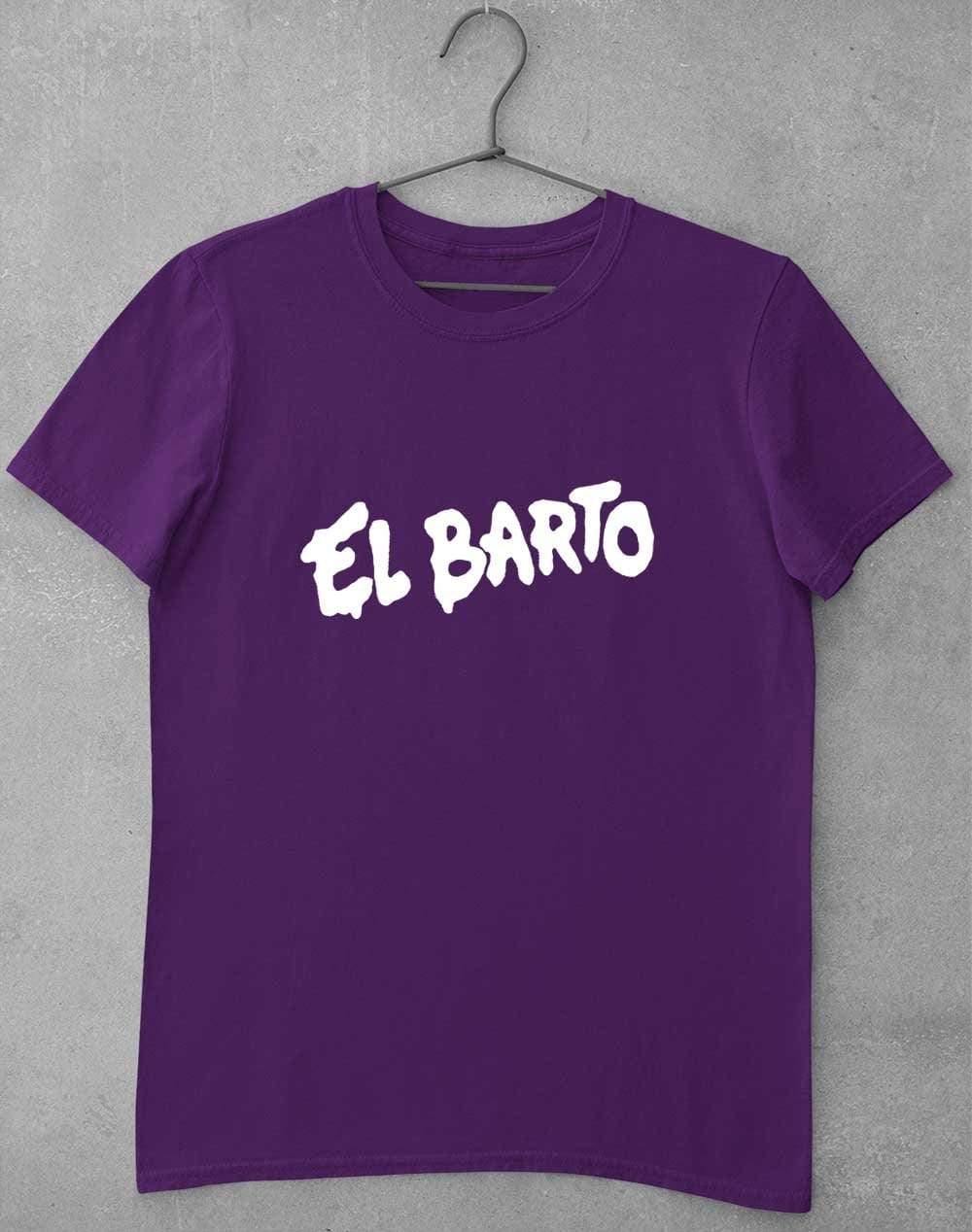 El Barto Tag T-Shirt S / Purple  - Off World Tees