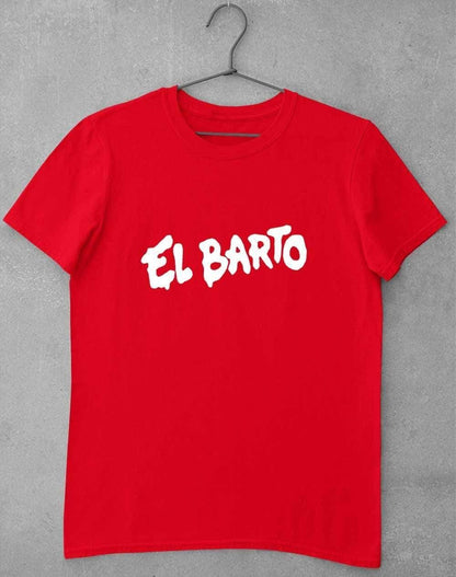 El Barto Tag T-Shirt S / Red  - Off World Tees