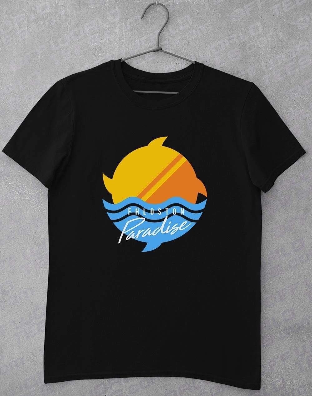 Fhloston Paradise Classic Logo T-Shirt S / Black  - Off World Tees