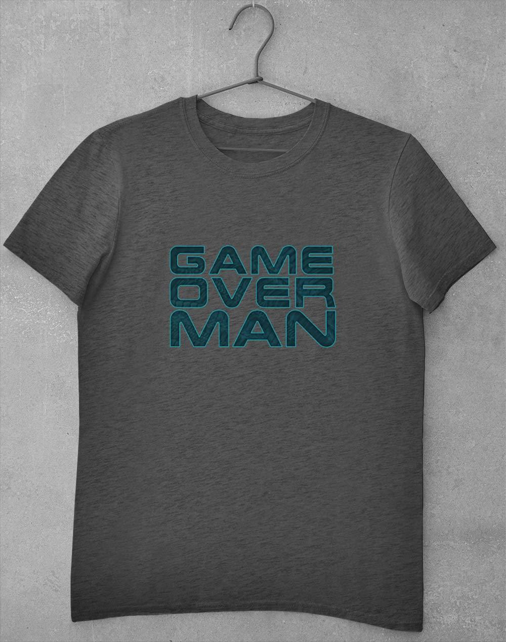 Game Over Man T-Shirt S / Charcoal  - Off World Tees
