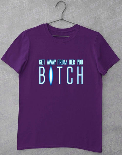 Get Away From Her T-Shirt S / Purple  - Off World Tees