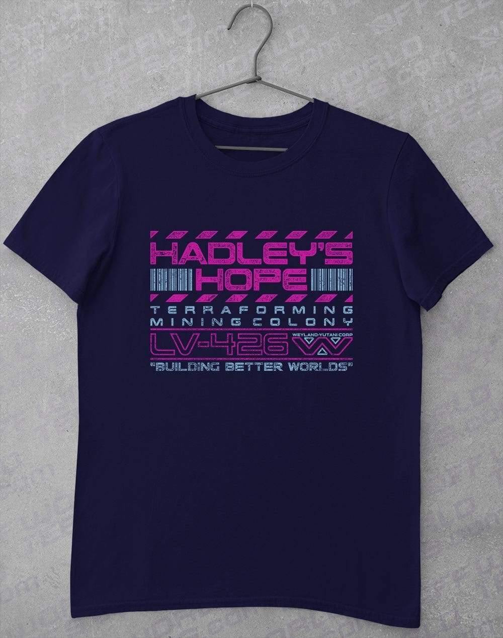 Hadley's Hope LV-426 T-Shirt S / Navy  - Off World Tees