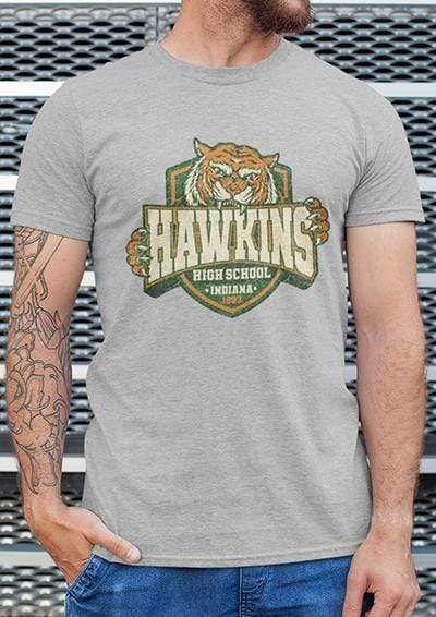 Hawkins High School Tiger Logo T-Shirt  - Off World Tees