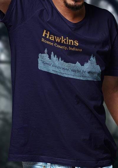 Hawkins Roane County Retro T-Shirt  - Off World Tees